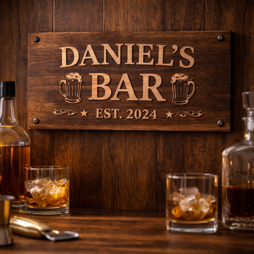 Personalised Bar Sign
