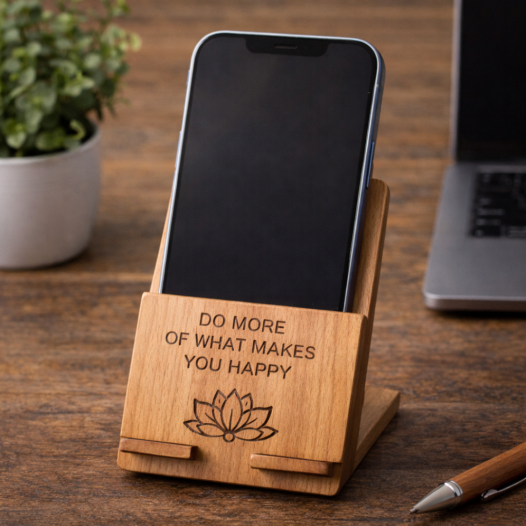 Engraved Phone Stand