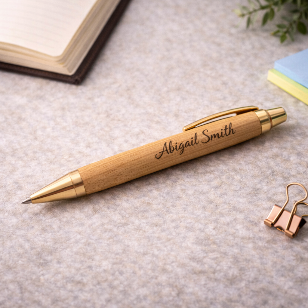 Personalised Bamboo Pen