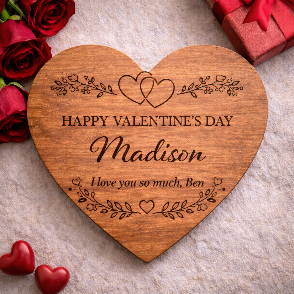 Personalised Valentines Plaque
