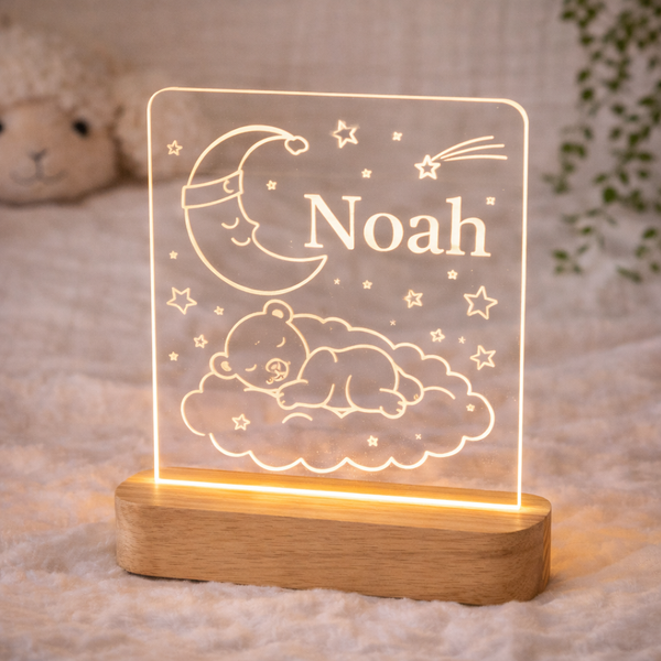 Personalised Night Light Panel