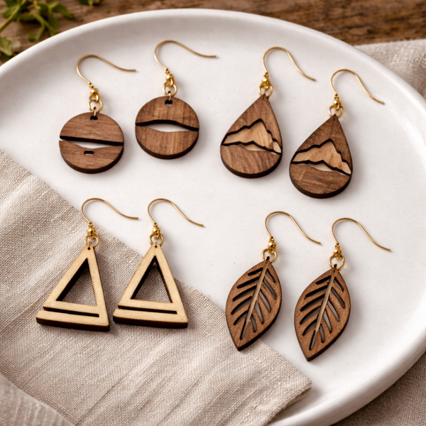 Wooden Earrings