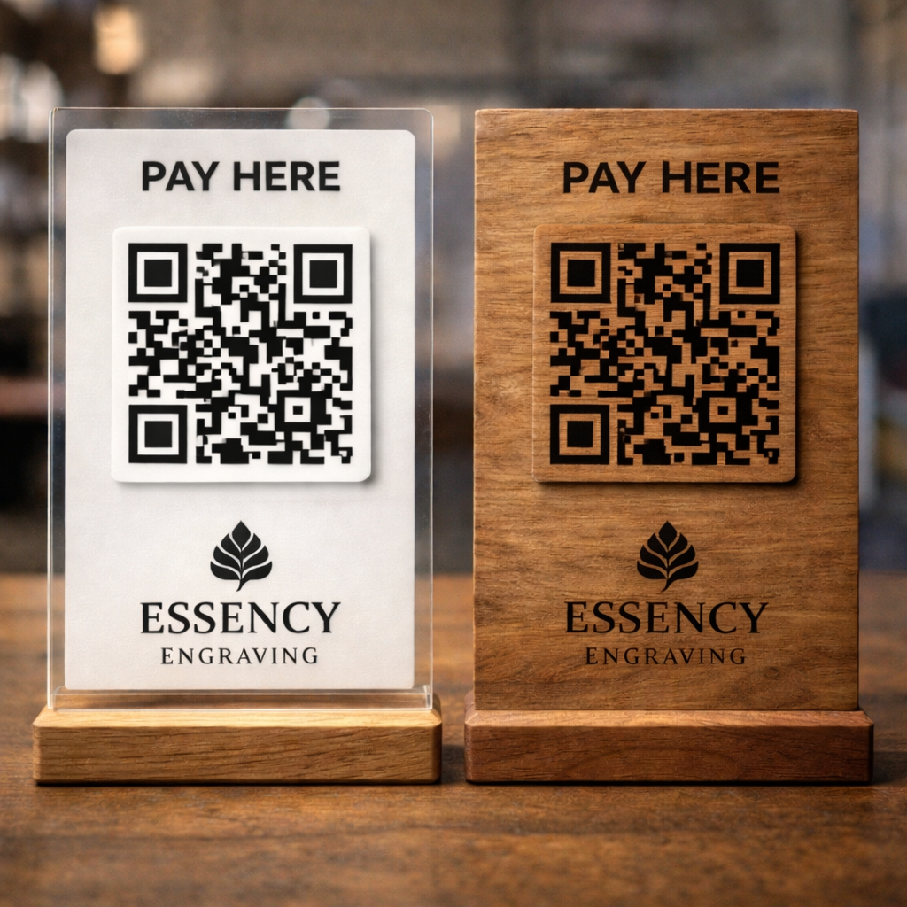 QR Payment Display Signs