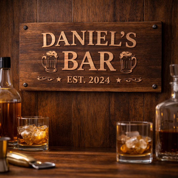 Personalised Bar Sign