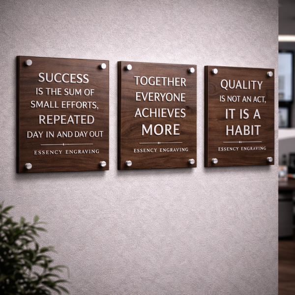 Office Motivational Quote Panels