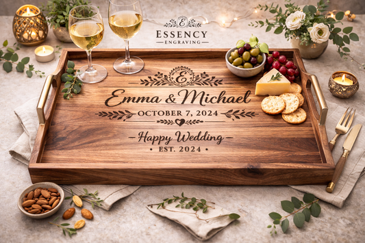 Engraved Serving Tray