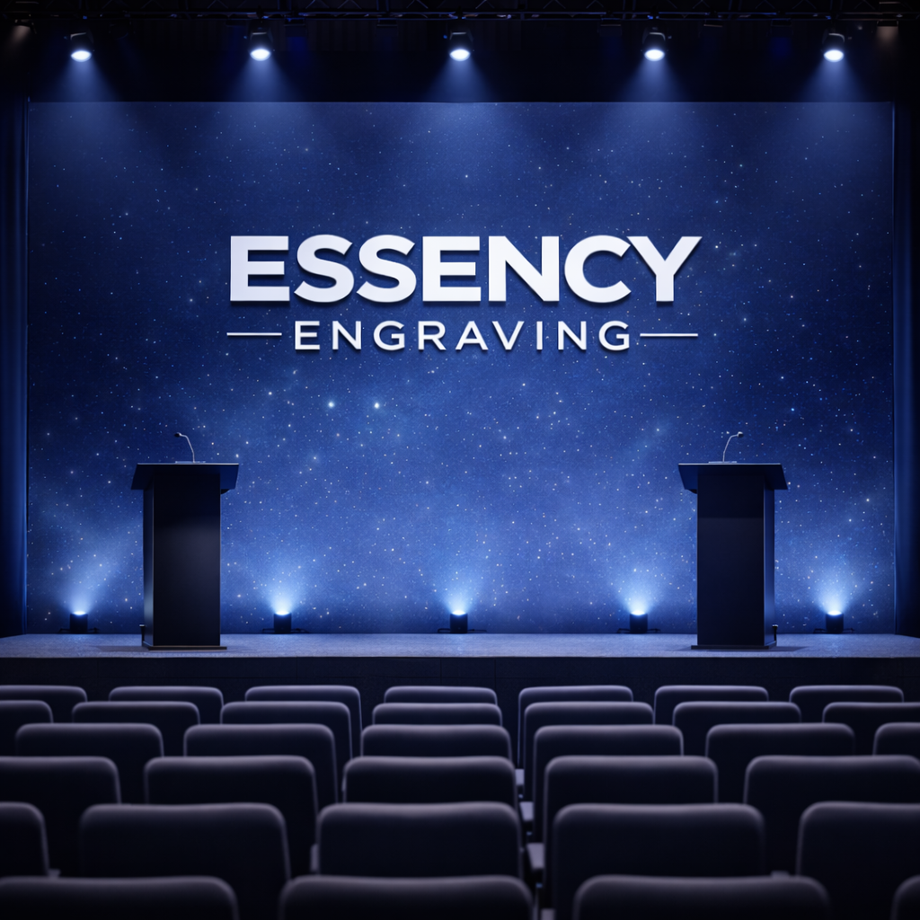 Conference Stage Signage