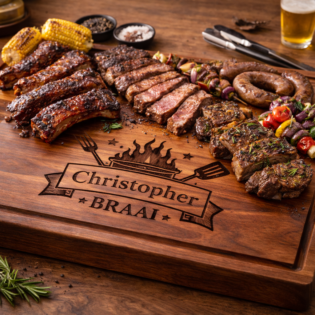 Engraved Braai Board
