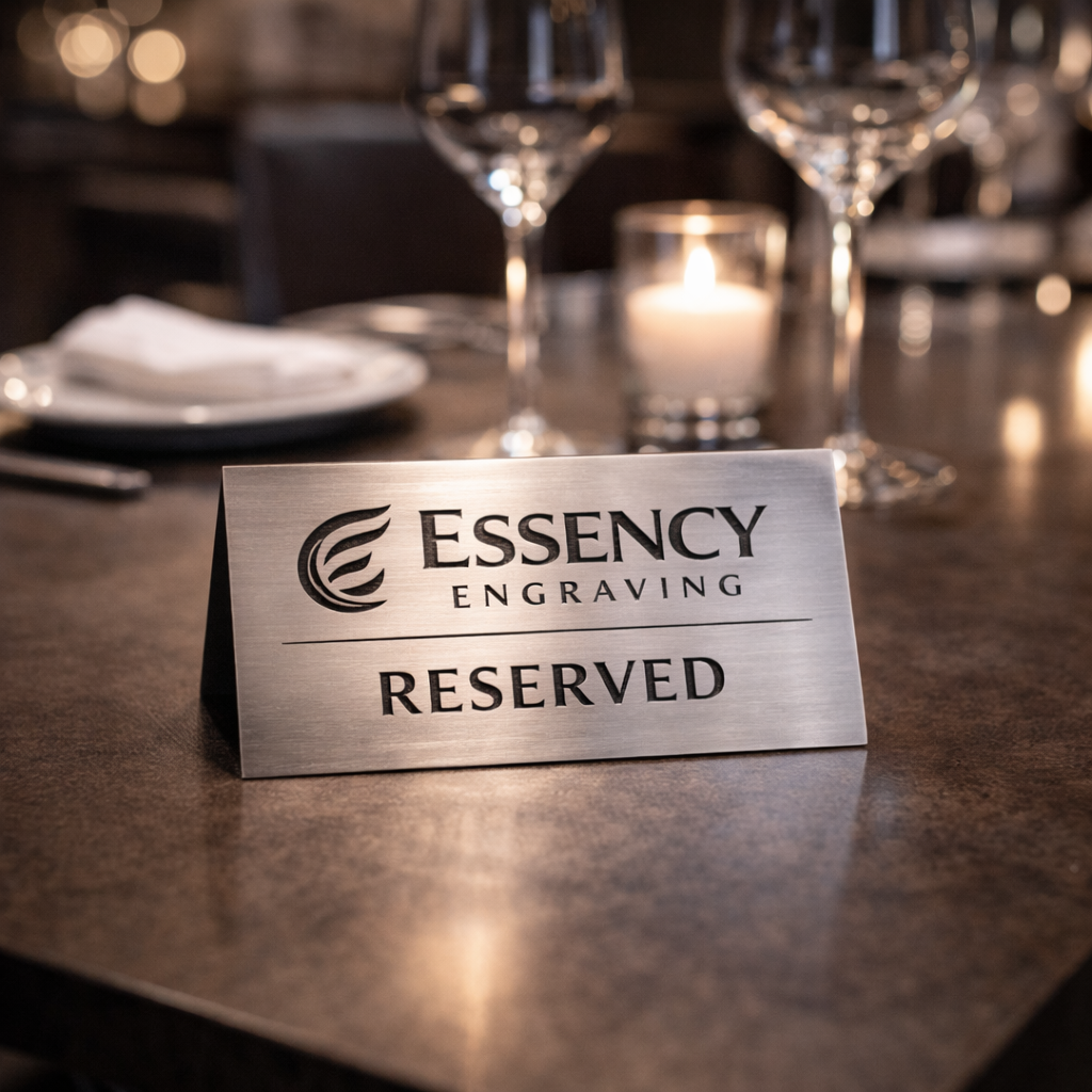 Custom Table Reservation Signs