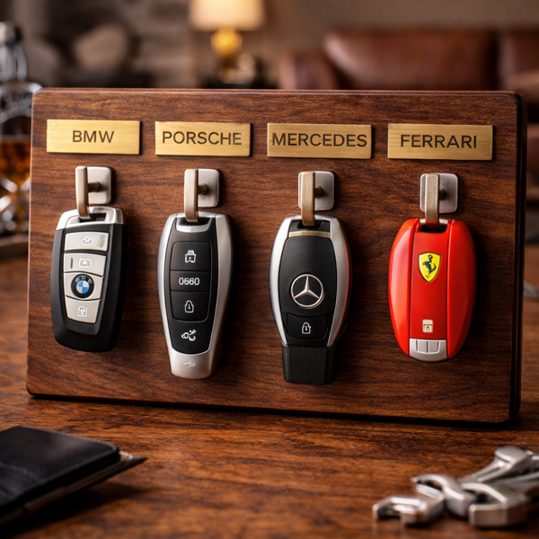 Custom Car Key Display Plaque