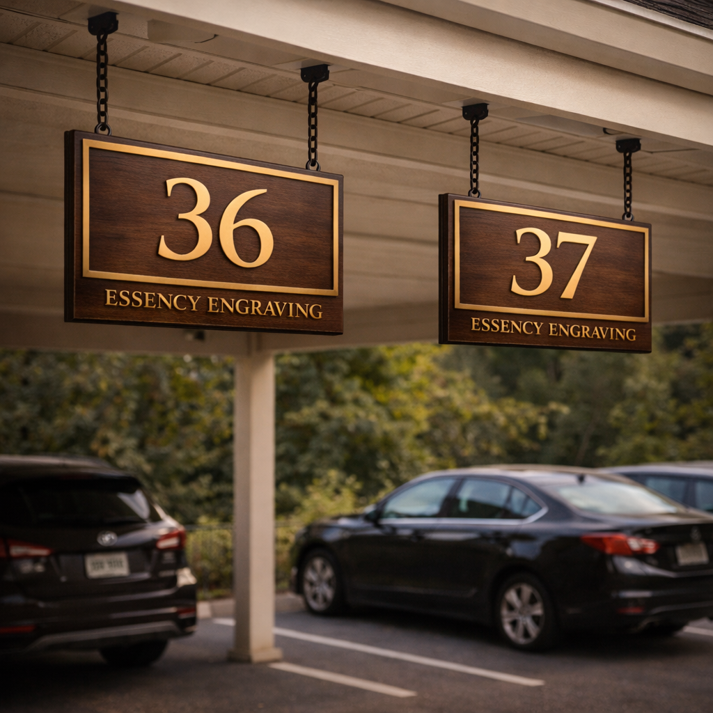 Parking Bay Numbering Signs