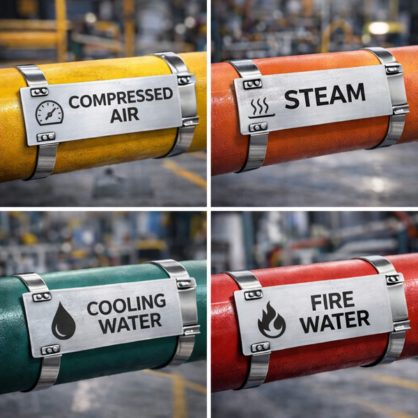 Industrial Pipe Markers