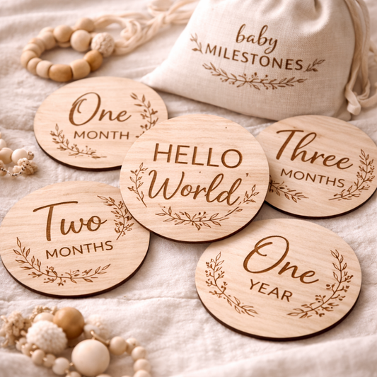 Baby Milestone Disc Set