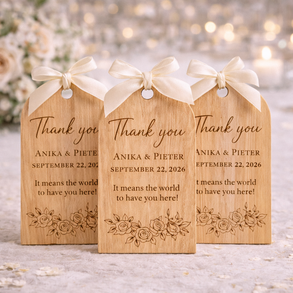 Personalised Thank You Tags