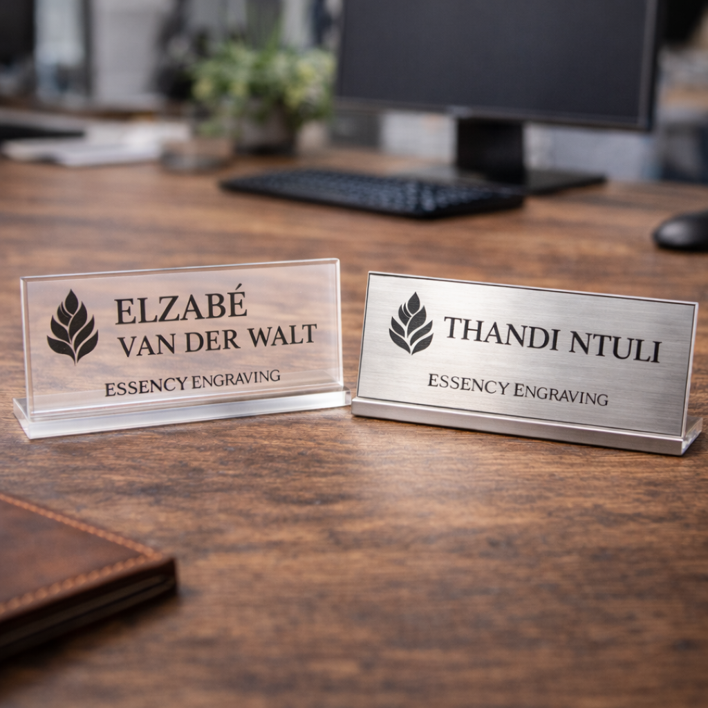 Custom Desk Name Plates