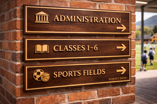 School Directional Signs