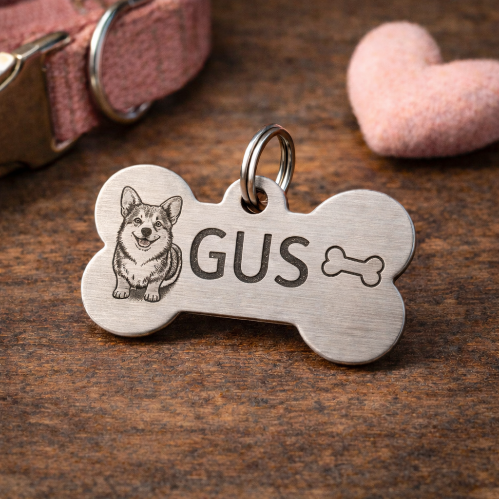 Personalised Pet Name Tag