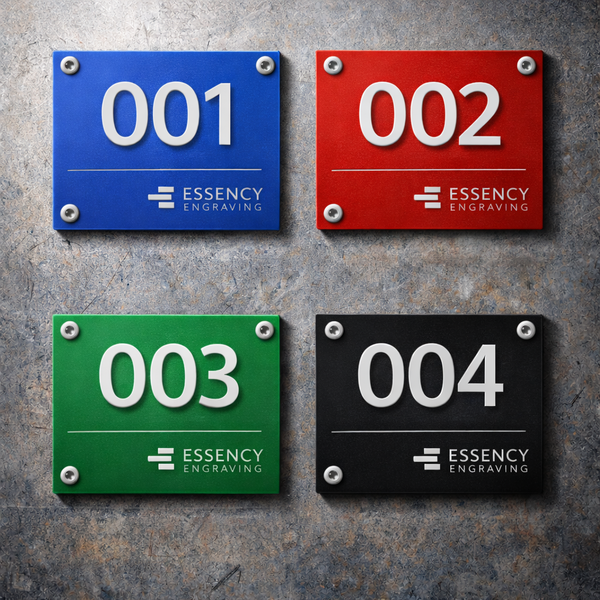 Numbered Asset Tags