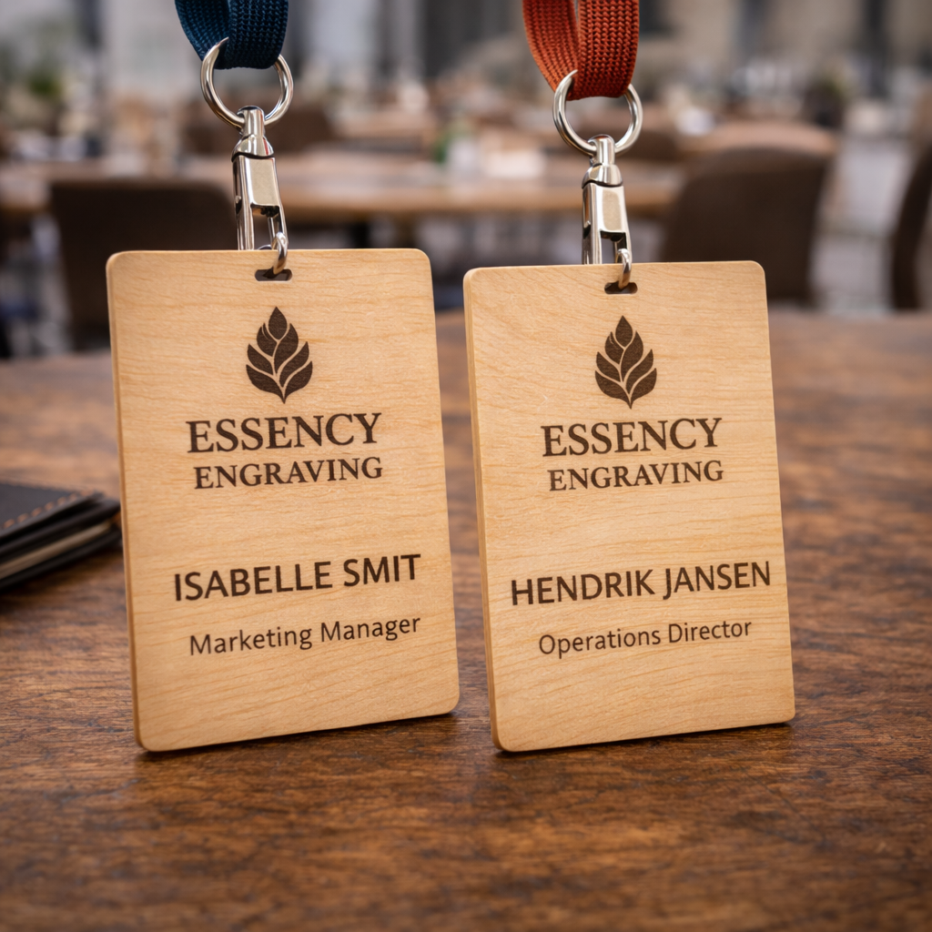 Engraved Conference Tags