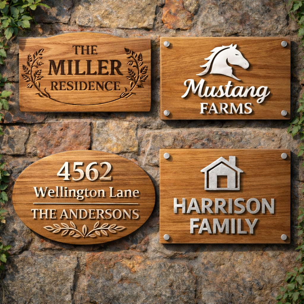 Engraved Outdoor Plaques