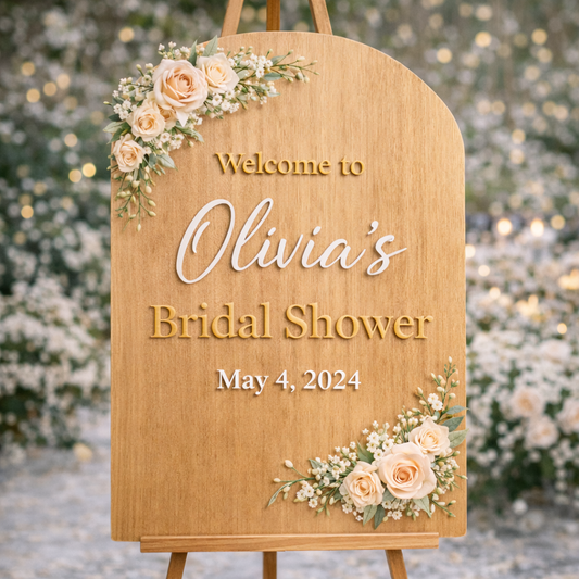 Custom Bridal Shower Sign