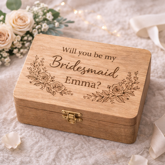 Personalised Bridesmaid Proposal Box