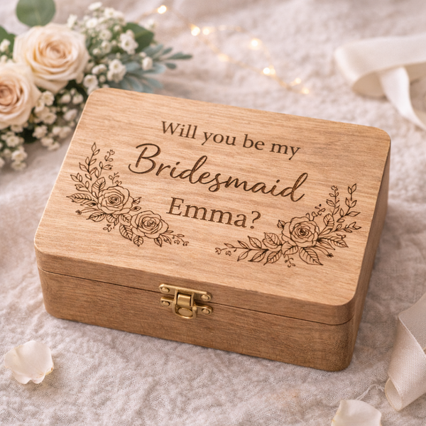 Personalised Bridesmaid Proposal Box