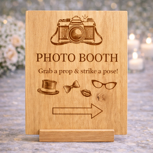 Engraved Photo Booth Sign