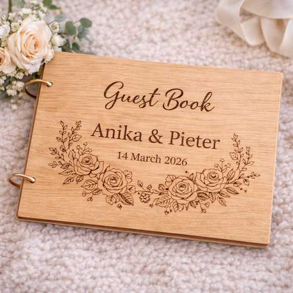 Custom Guest Book Cover