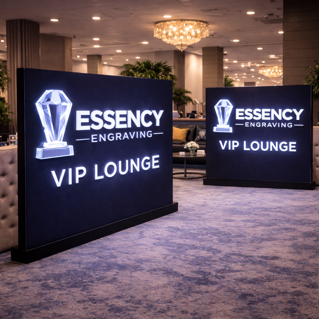 VIP Lounge Branding Panels