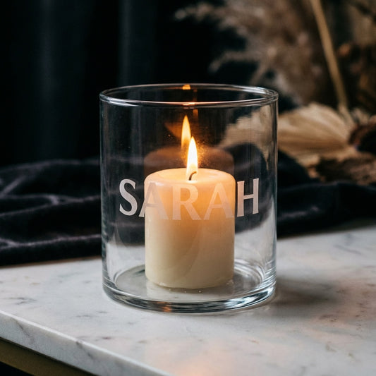 Personalised Candle Holder