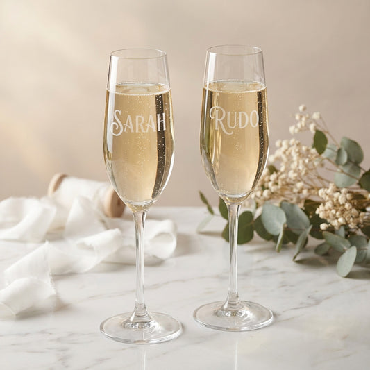 Personalised Champagne Flute - Standard