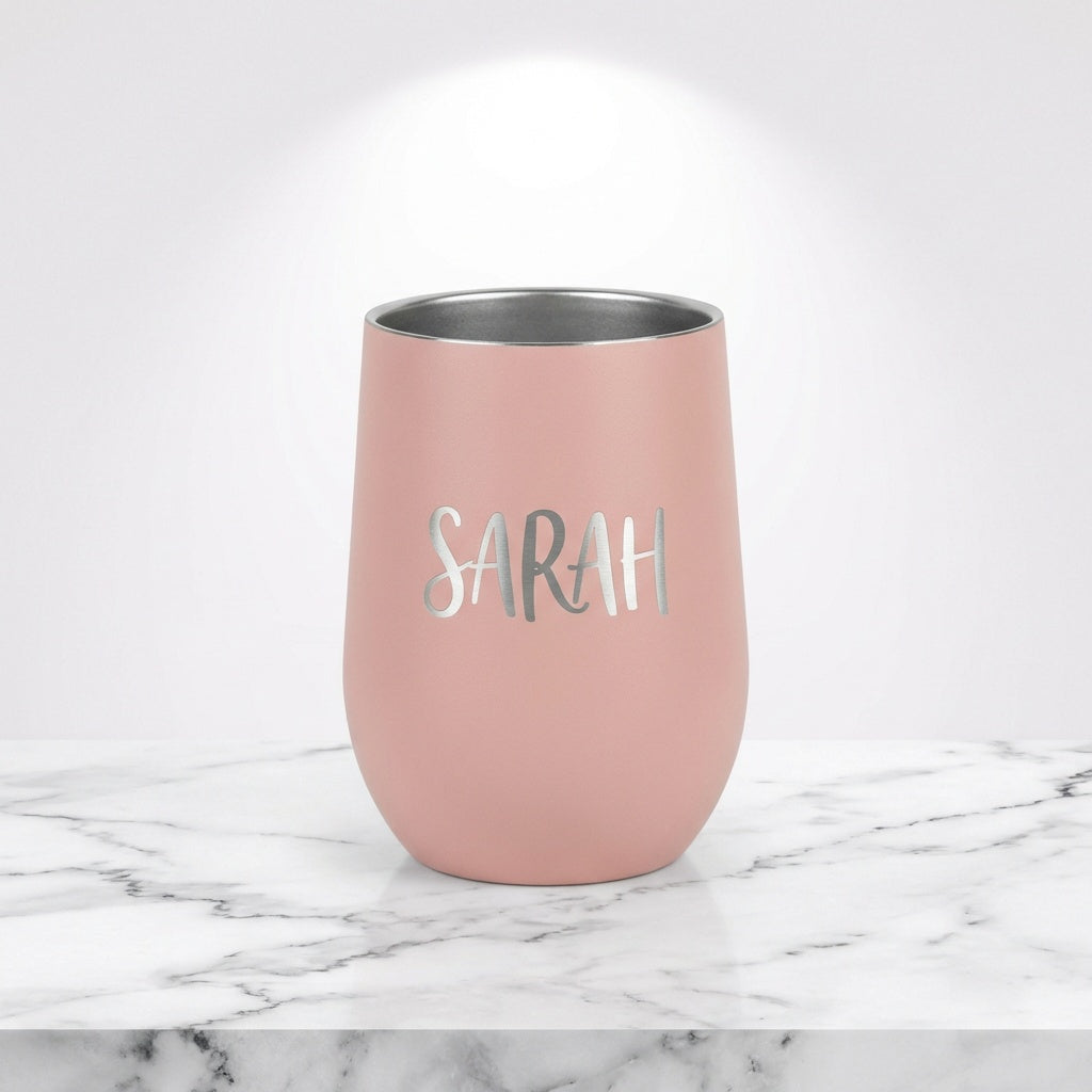 Personalised Tumbler - Blush Pink