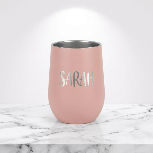 Personalised Tumbler - Blush Pink