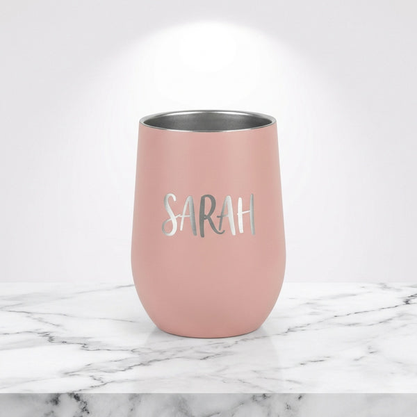 Personalised Tumbler - Blush Pink