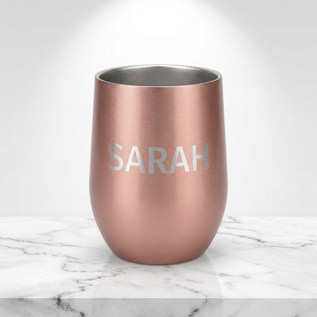 Personalised Tumbler - Rose Gold