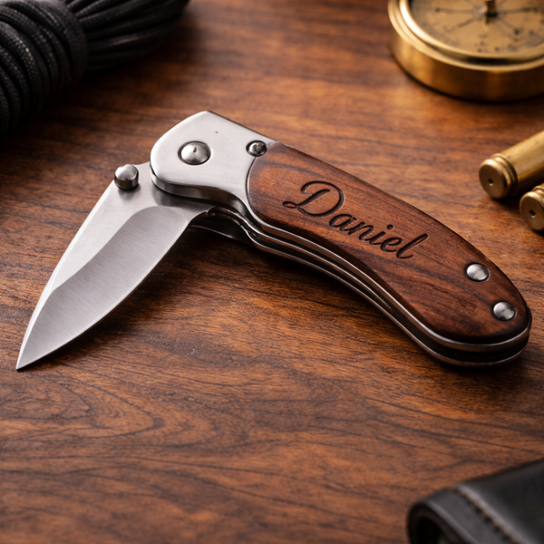 Engraved Pocket Knife