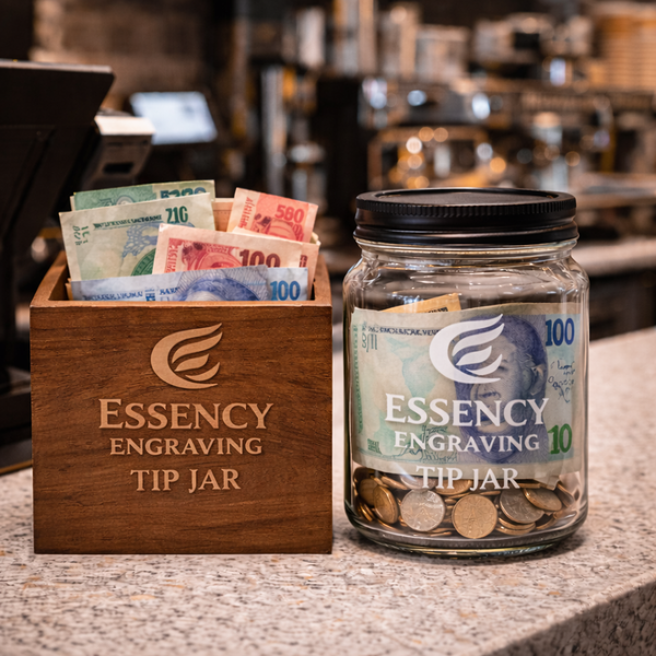 Branded Tip Jars