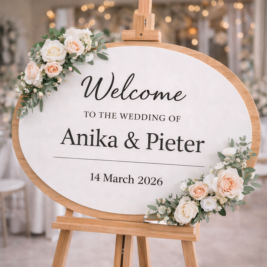 Wedding Welcome Sign