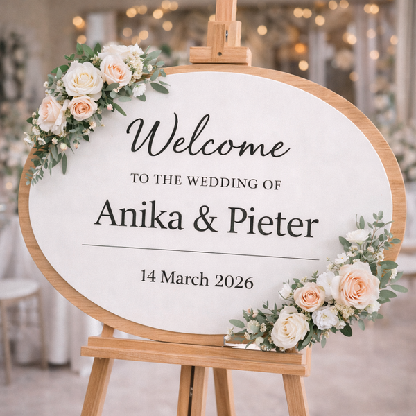 Wedding Welcome Sign
