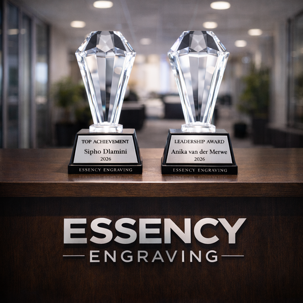Engraved Trophy Displays