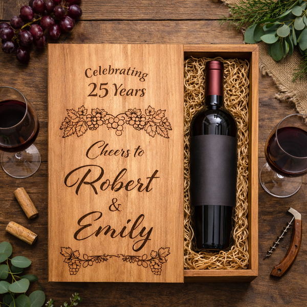 Personalised Wine Box