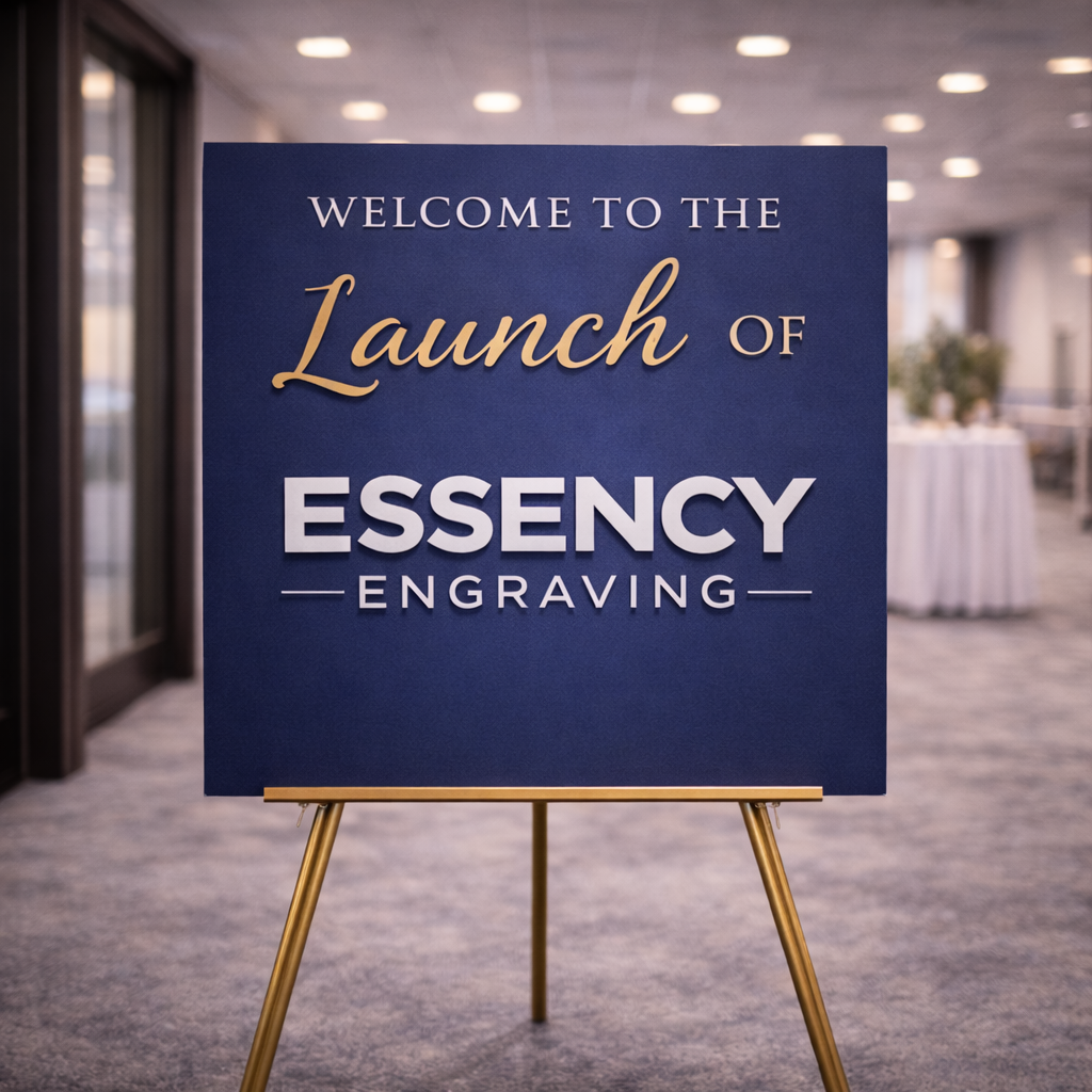 Custom Launch Event Signage