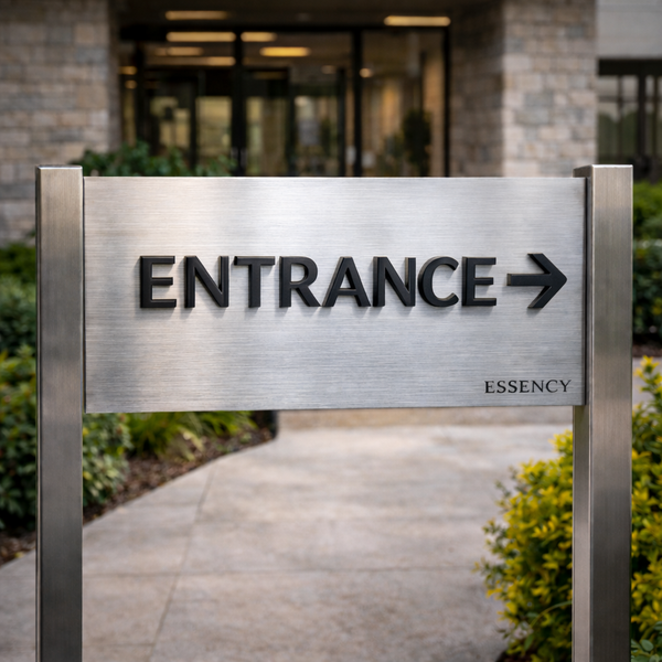 Custom Metal Entrance Signs