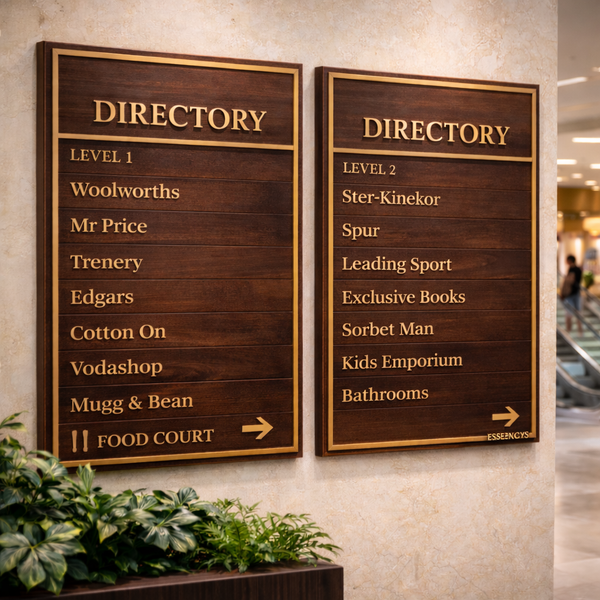 Shopping Centre Directory Boards