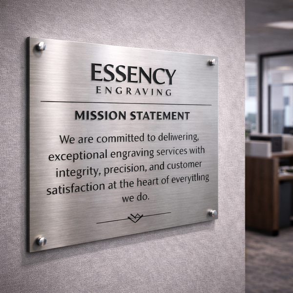 Corporate Mission Statement Displays
