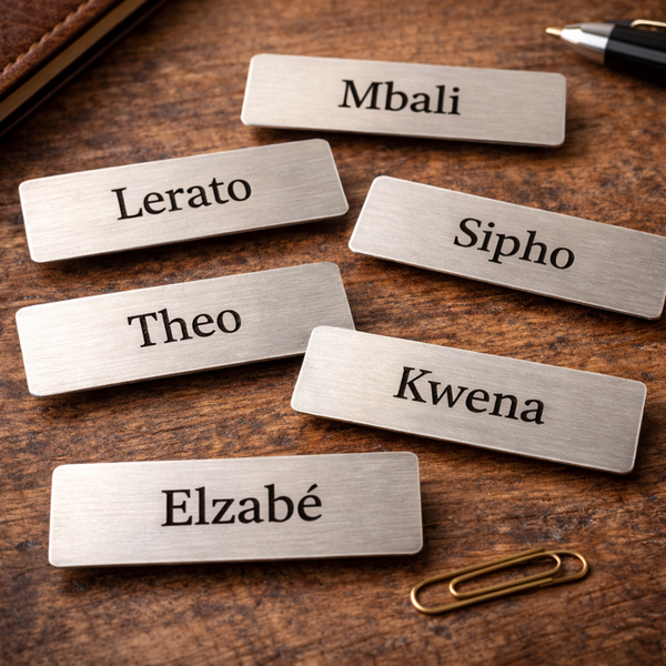 Custom Metal Name Badges